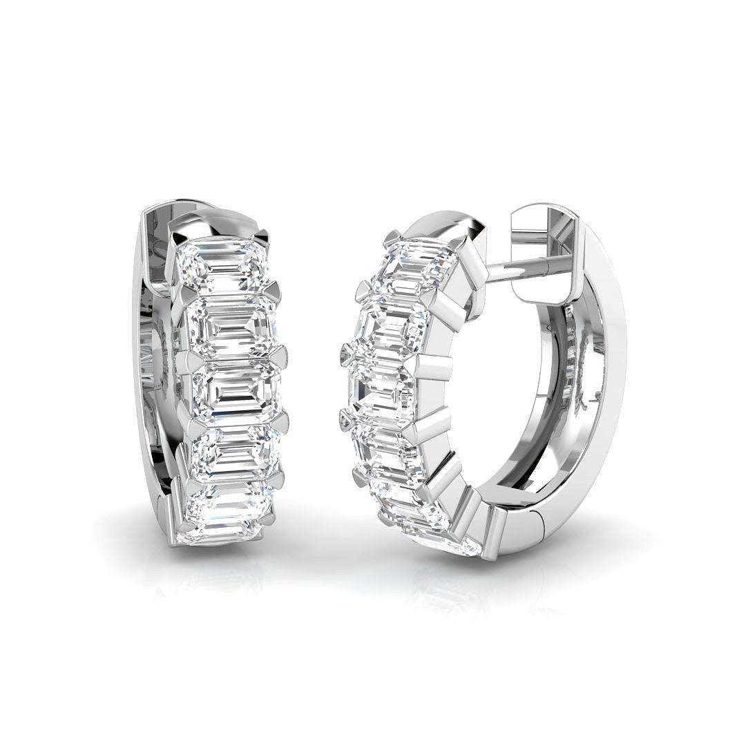 SE6795 — Earrings - 9k White Gold