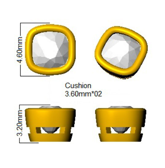 SE6796 — Earrings - 9k Yellow Gold detail