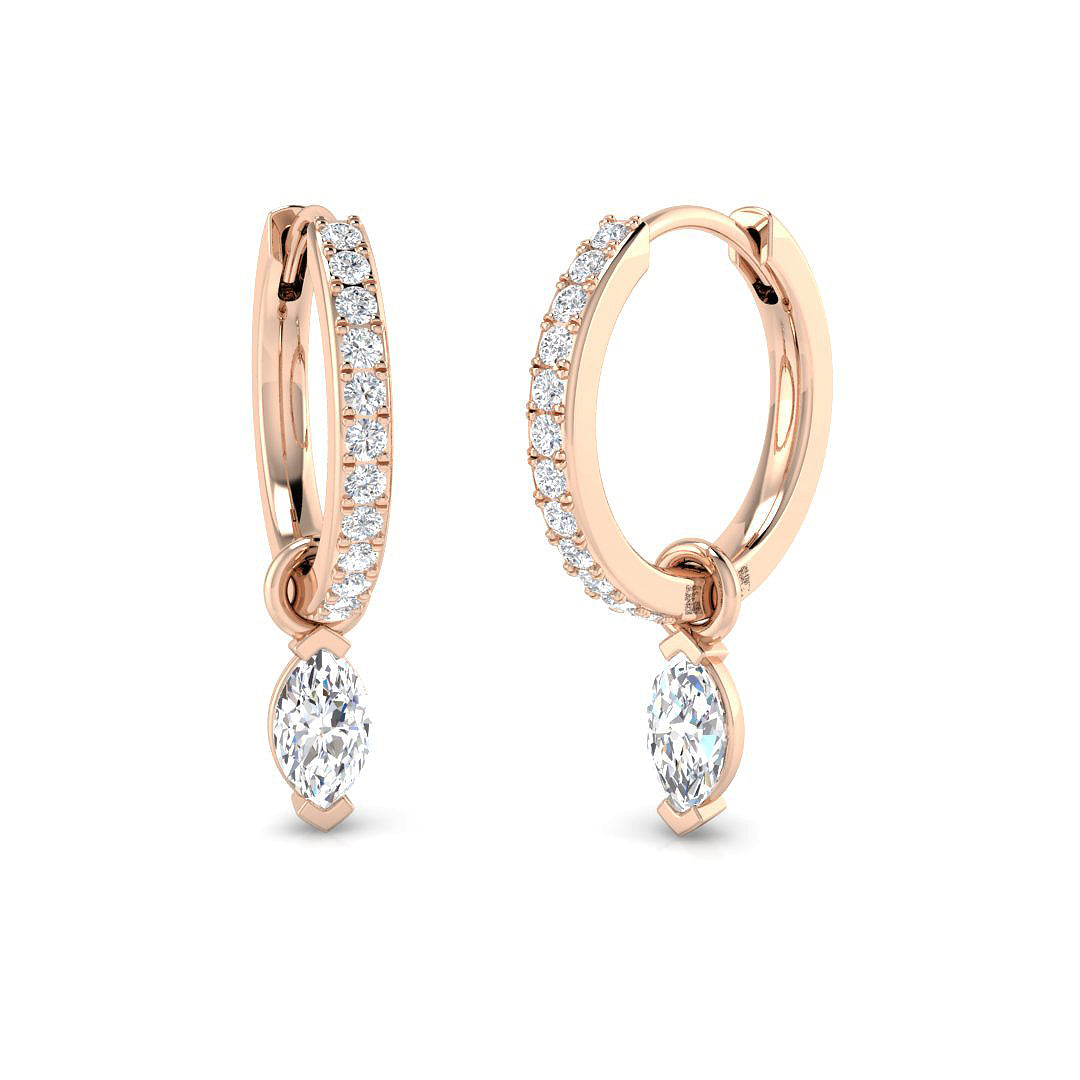 SE6798 — Earrings - 9k Rose Gold
