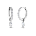 SE6798 — Earrings - 9k White Gold