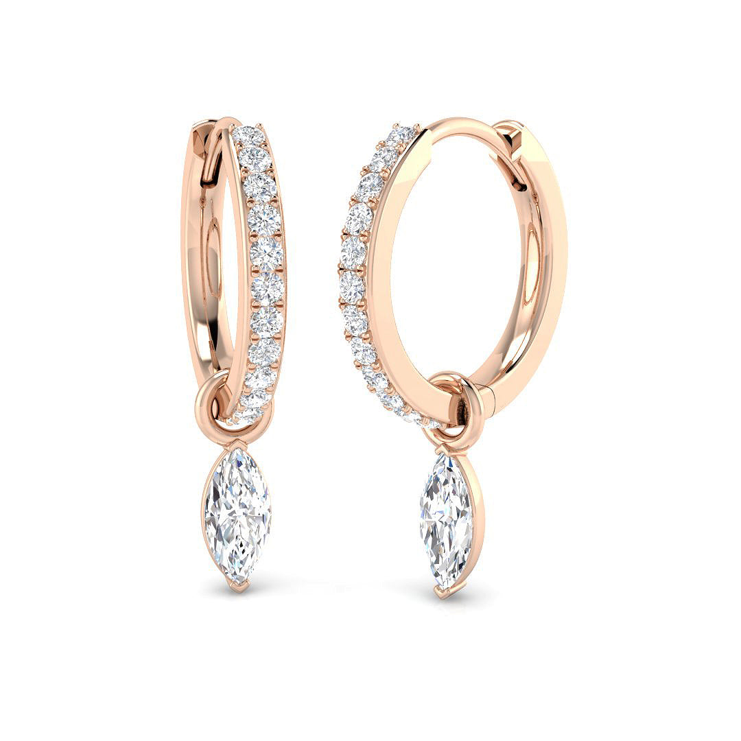 SE6799 — Earrings - 9k Rose Gold