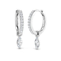SE6799 — Earrings - 9k White Gold