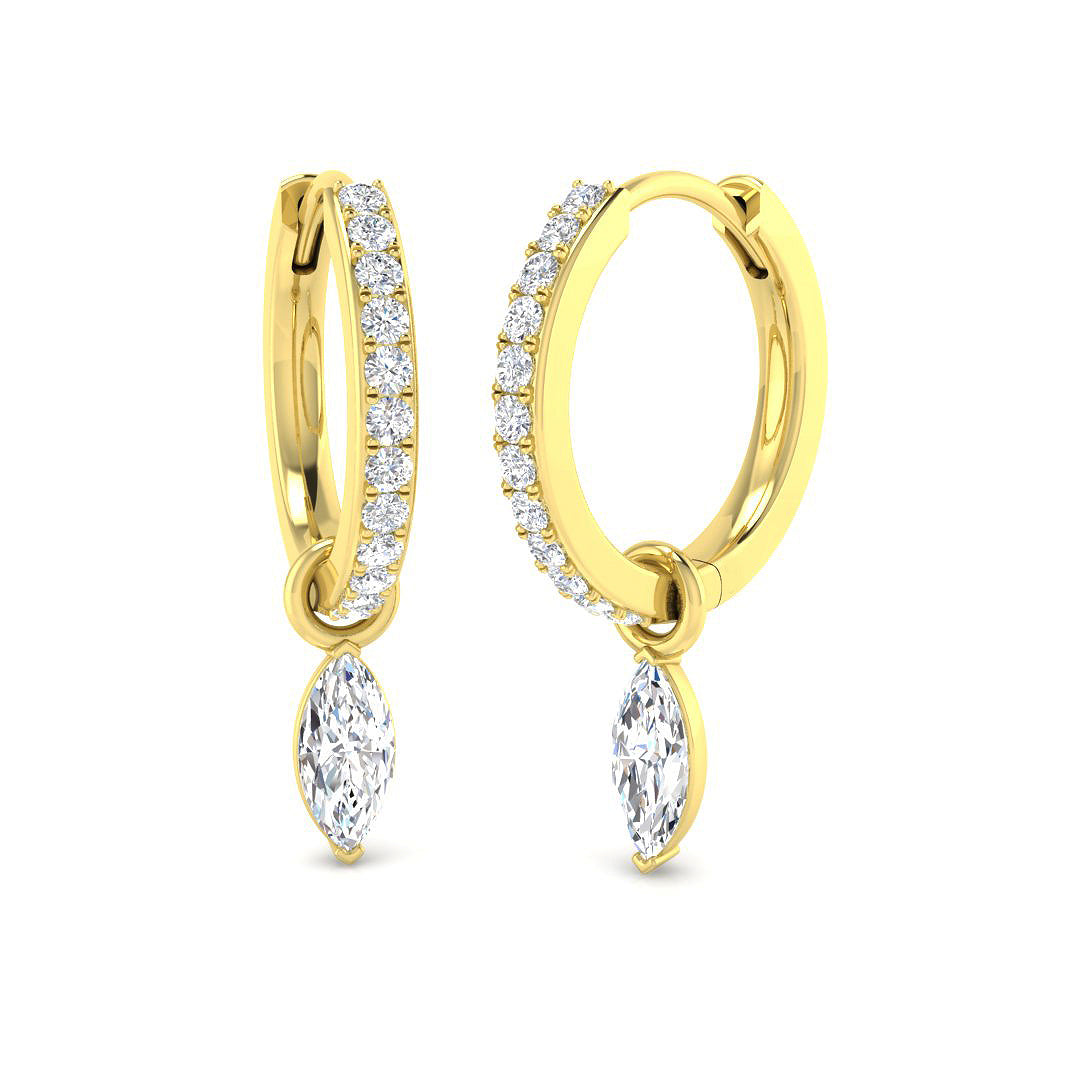SE6799 — Earrings - 9k Yellow Gold