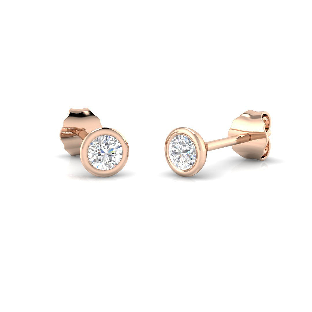 SE6804 — Earring - 9k Rose Gold