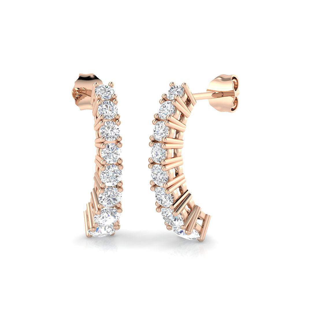 SE6819 — Earrings - 9k Rose Gold