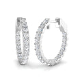 SE6860 — Earrings - 9k White Gold