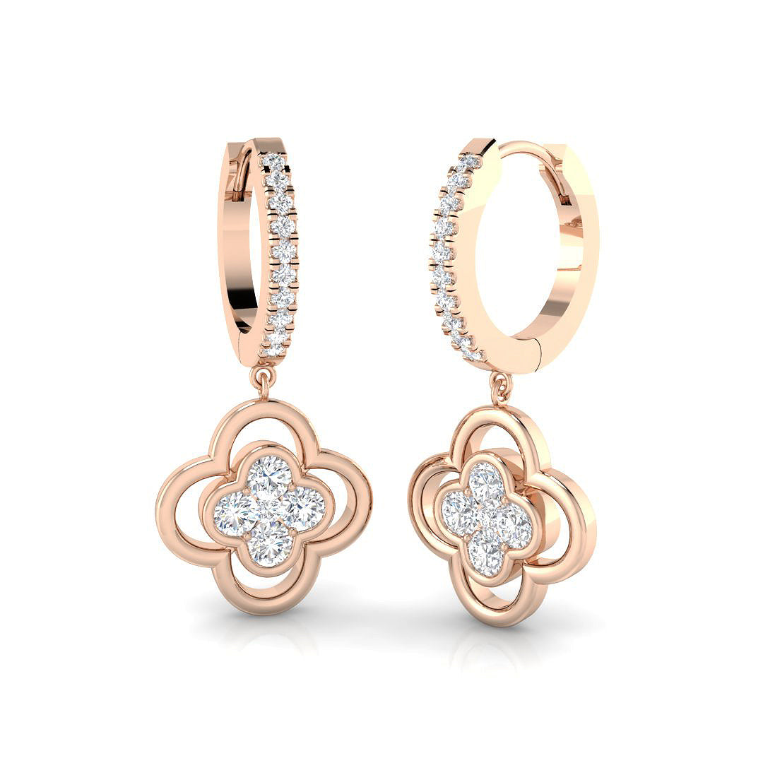 SE6870 — Earrings - 9k Rose Gold