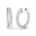 SE6907 — Earrings - 9k White Gold