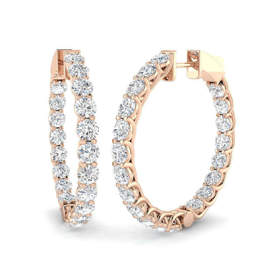 SE6909 — Earrings - 9k Rose Gold