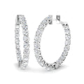 SE6909 — Earrings - 9k White Gold