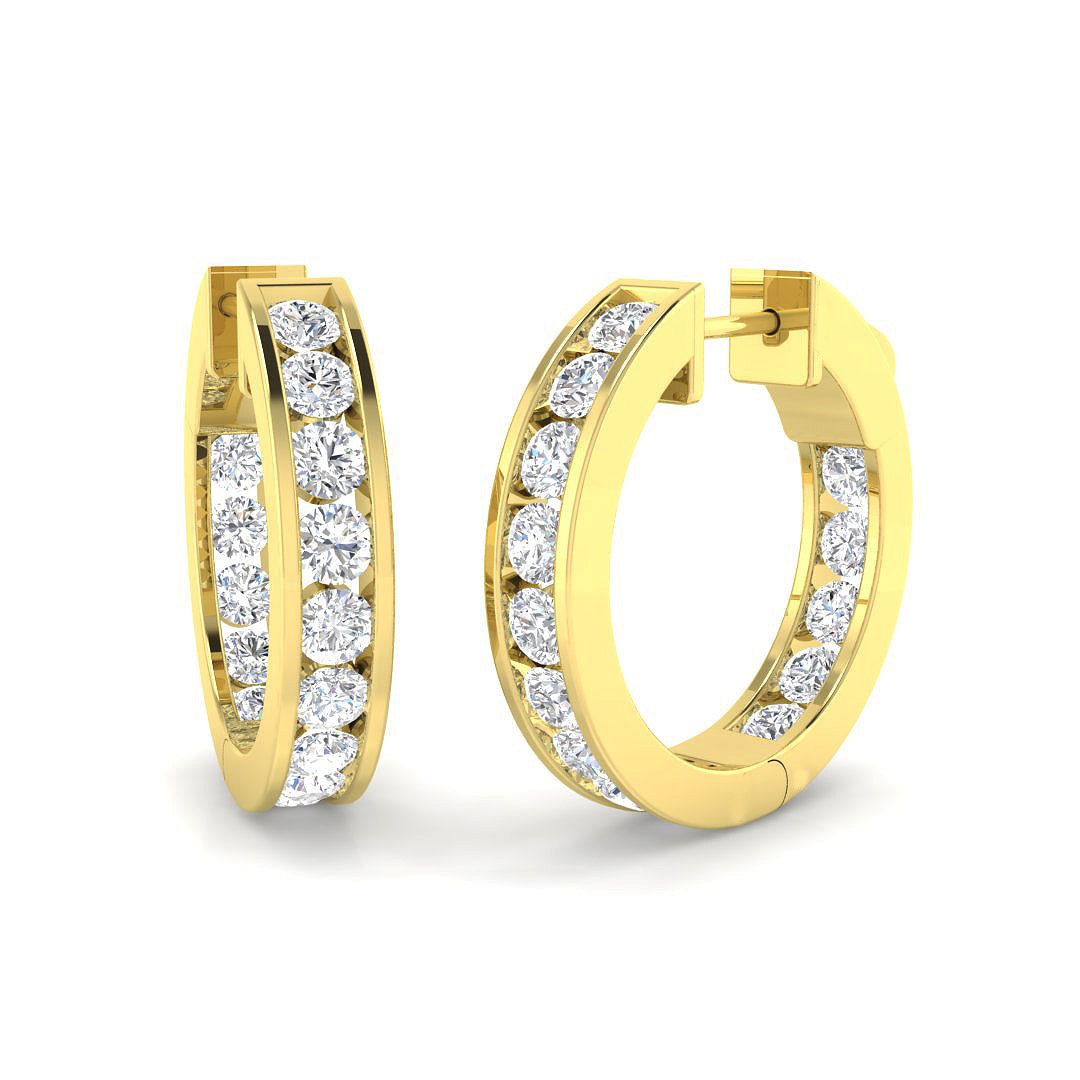 SE6910 — Earrings - 9k Yellow Gold