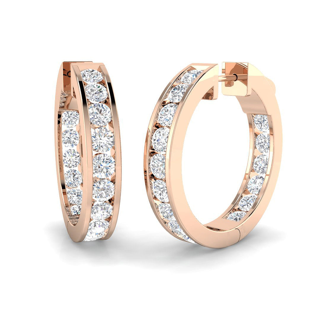 SE6911 — Earrings - 9k Rose Gold