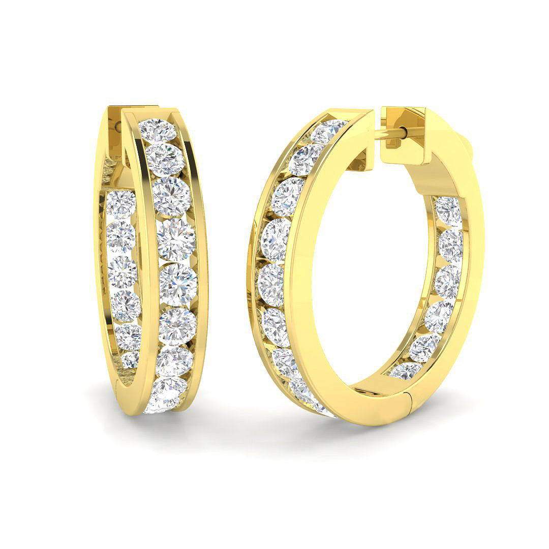 SE6911 — Earrings - 9k Yellow Gold