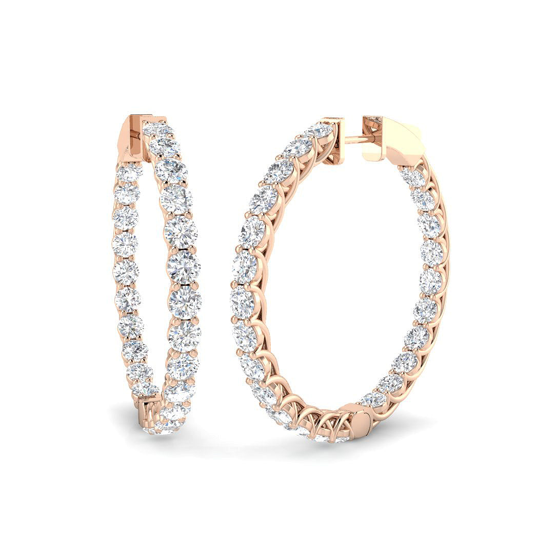 SE6915 — Earrings - 9k Rose Gold