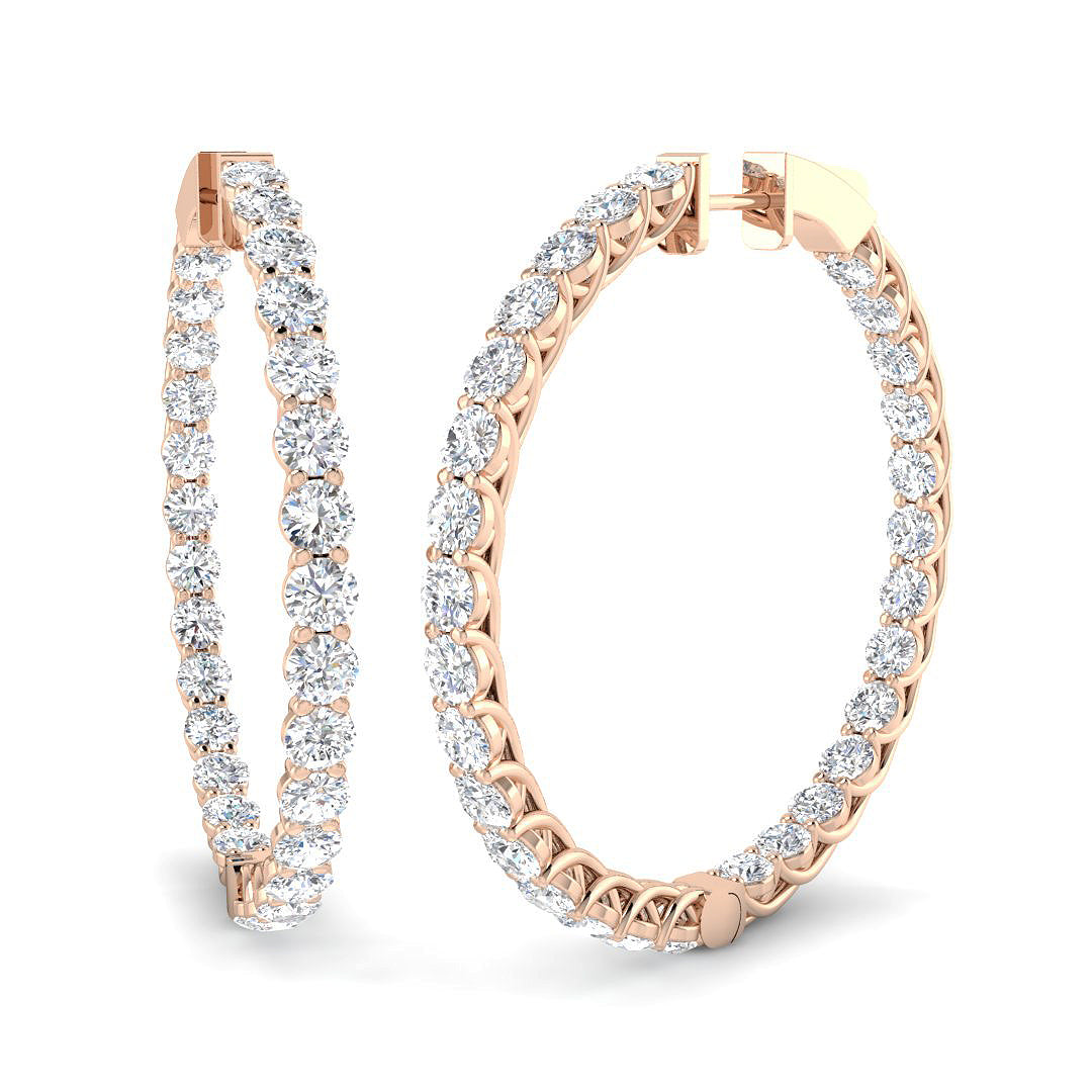 SE6916 — Earrings - 9k Rose Gold