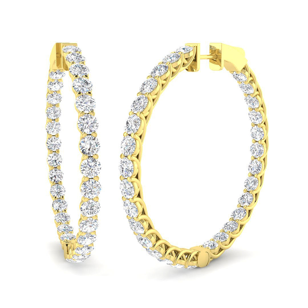 SE6916 — Earrings - 9k Yellow Gold