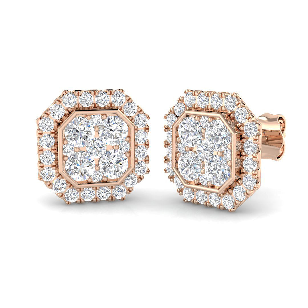 SE6926 — Earrings - 9k Rose Gold