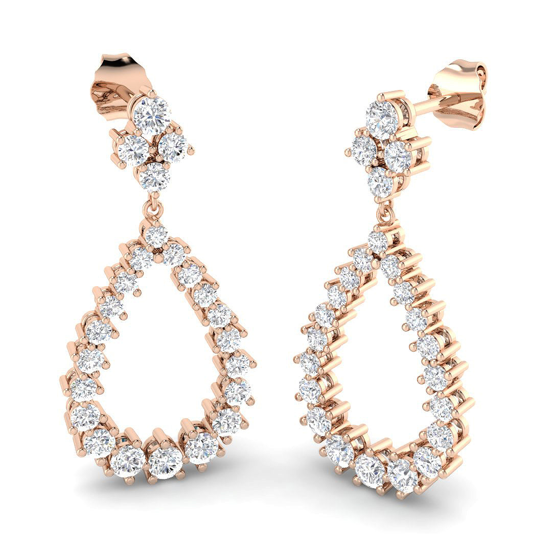 SE6929 — Earrings - 9k Rose Gold