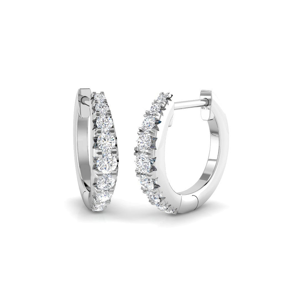SE6931 — Earrings - 9k White Gold