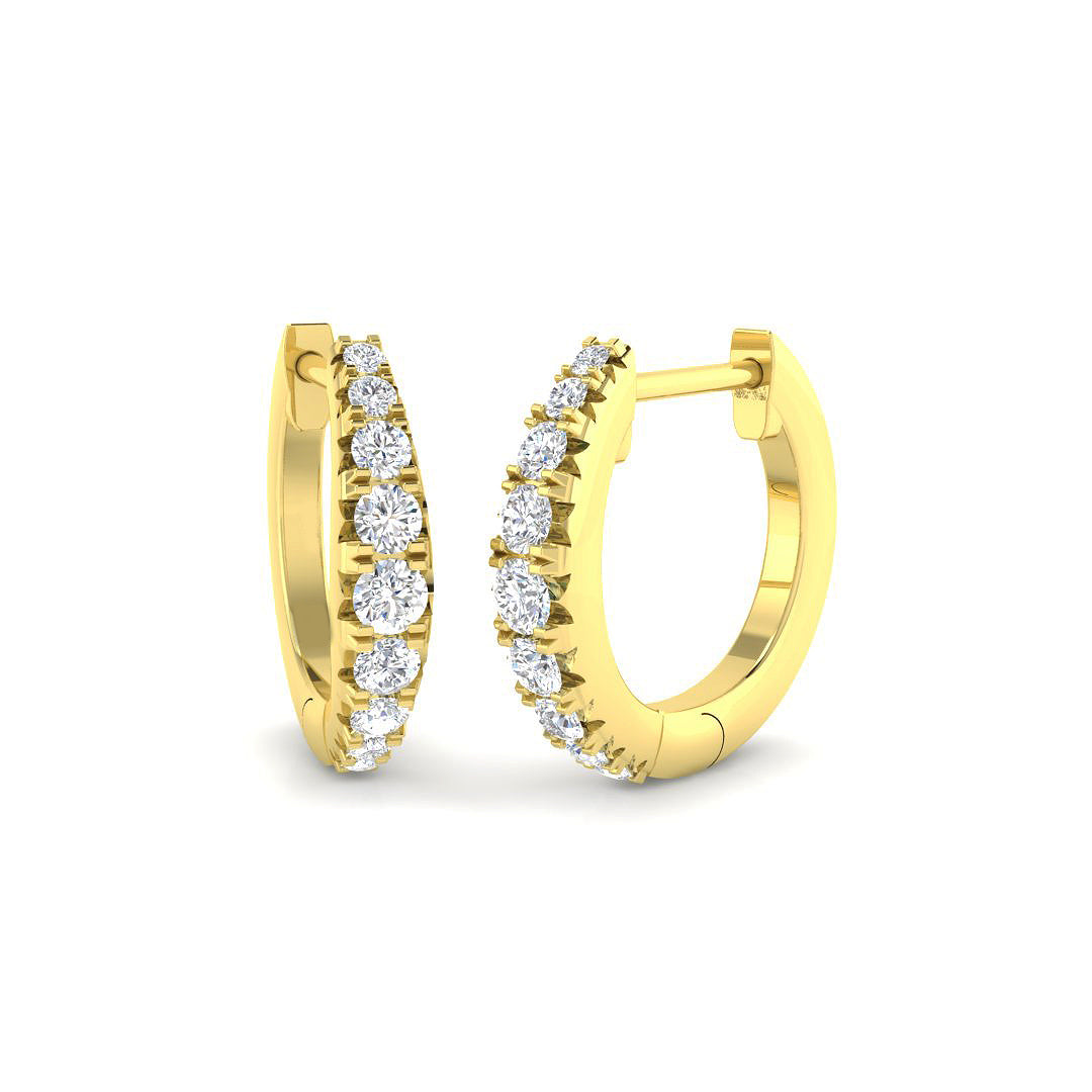 SE6931 — Earrings - 9k Yellow Gold