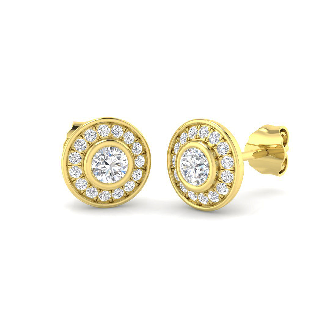 SE6934 — Earrings - 9k Yellow Gold
