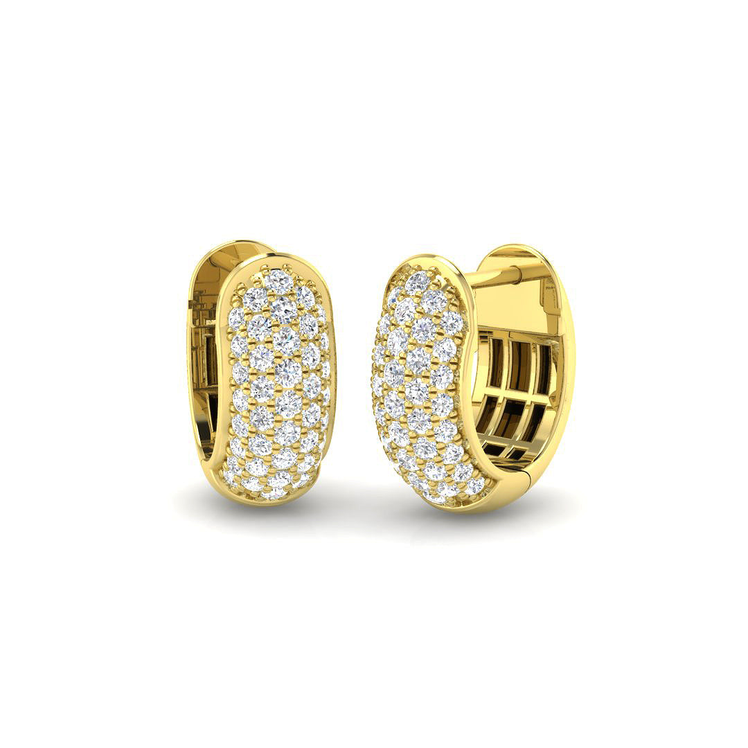SE6935 — Earrings - 9k Yellow Gold