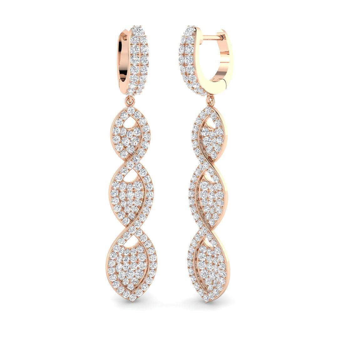 SE6937 — Earrings - 9k Rose Gold