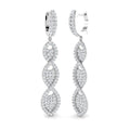 SE6937 — Earrings - 9k White Gold