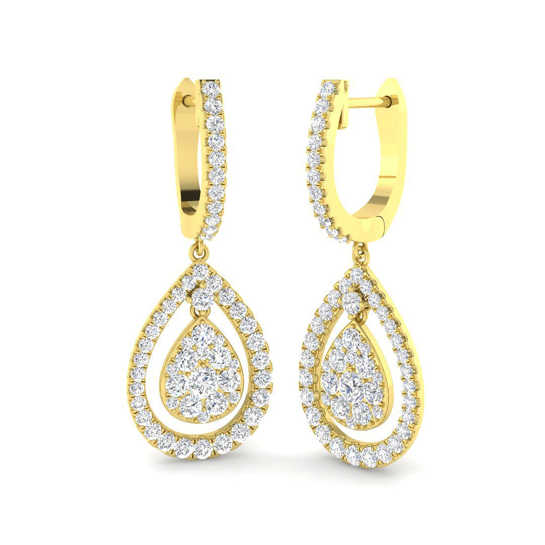 SE6938 — Earrings - 9k Yellow Gold