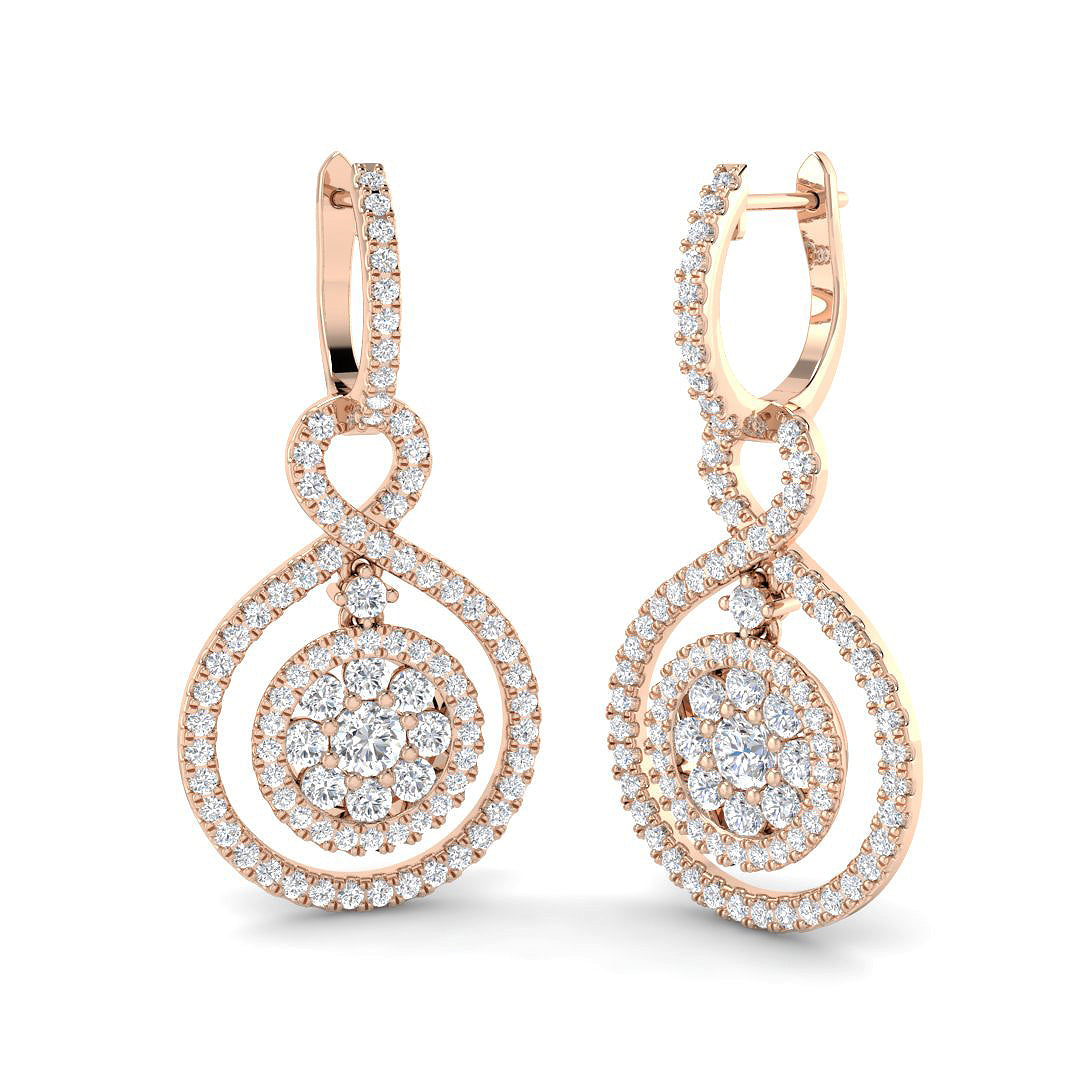 SE6939 — Earrings - 9k Rose Gold