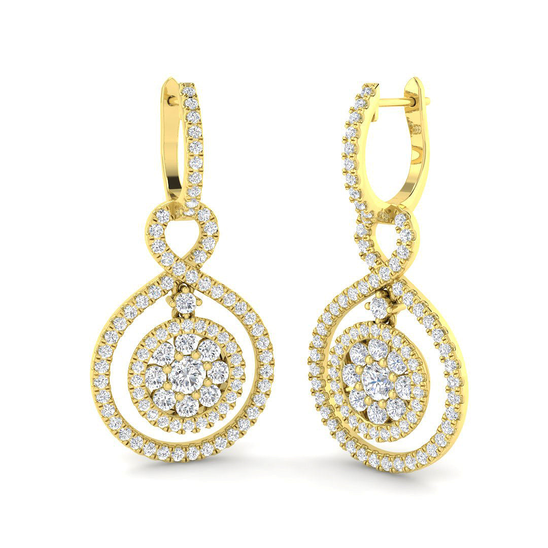 SE6939 — Earrings - 9k Yellow Gold