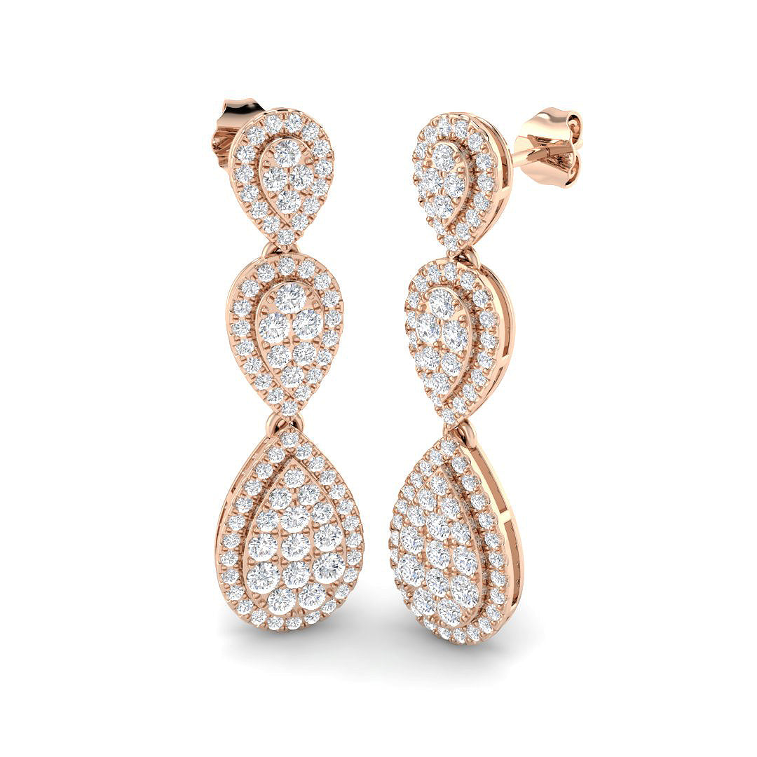 SE6940 — Earrings - 9k Rose Gold