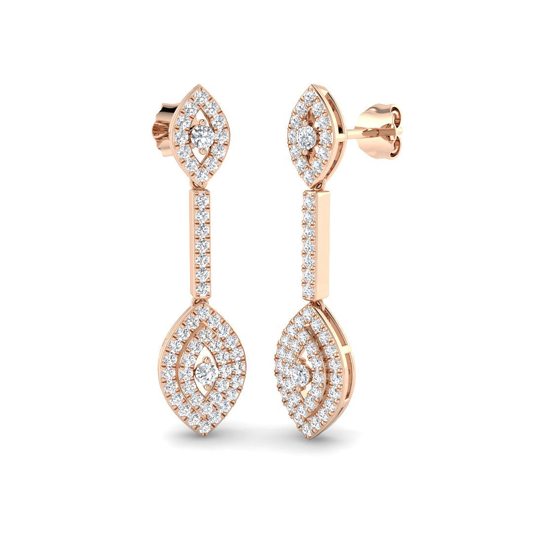 SE6941 — Earrings - 9k Rose Gold