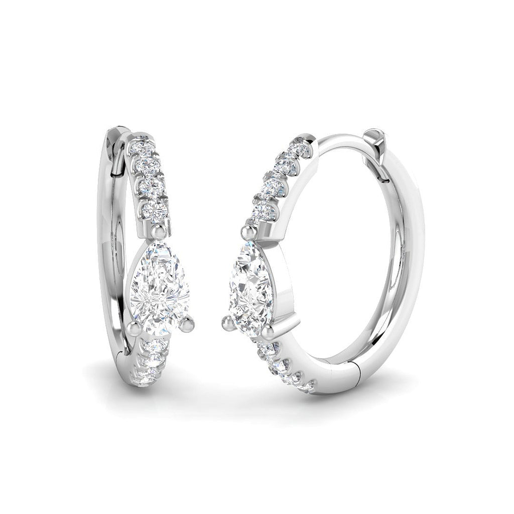 SE6943 — Earrings - 9k White Gold