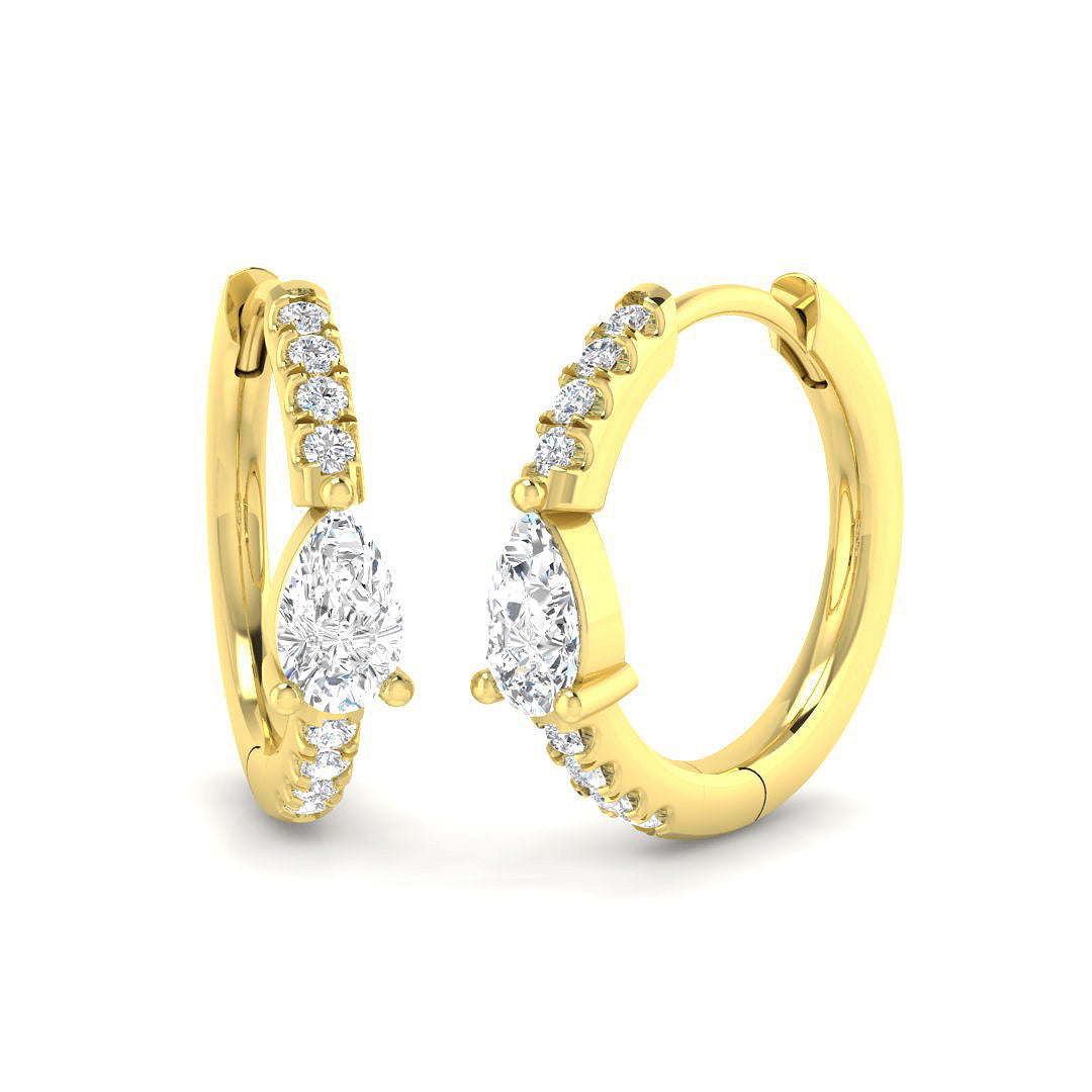 SE6943 — Earrings - 9k Yellow Gold