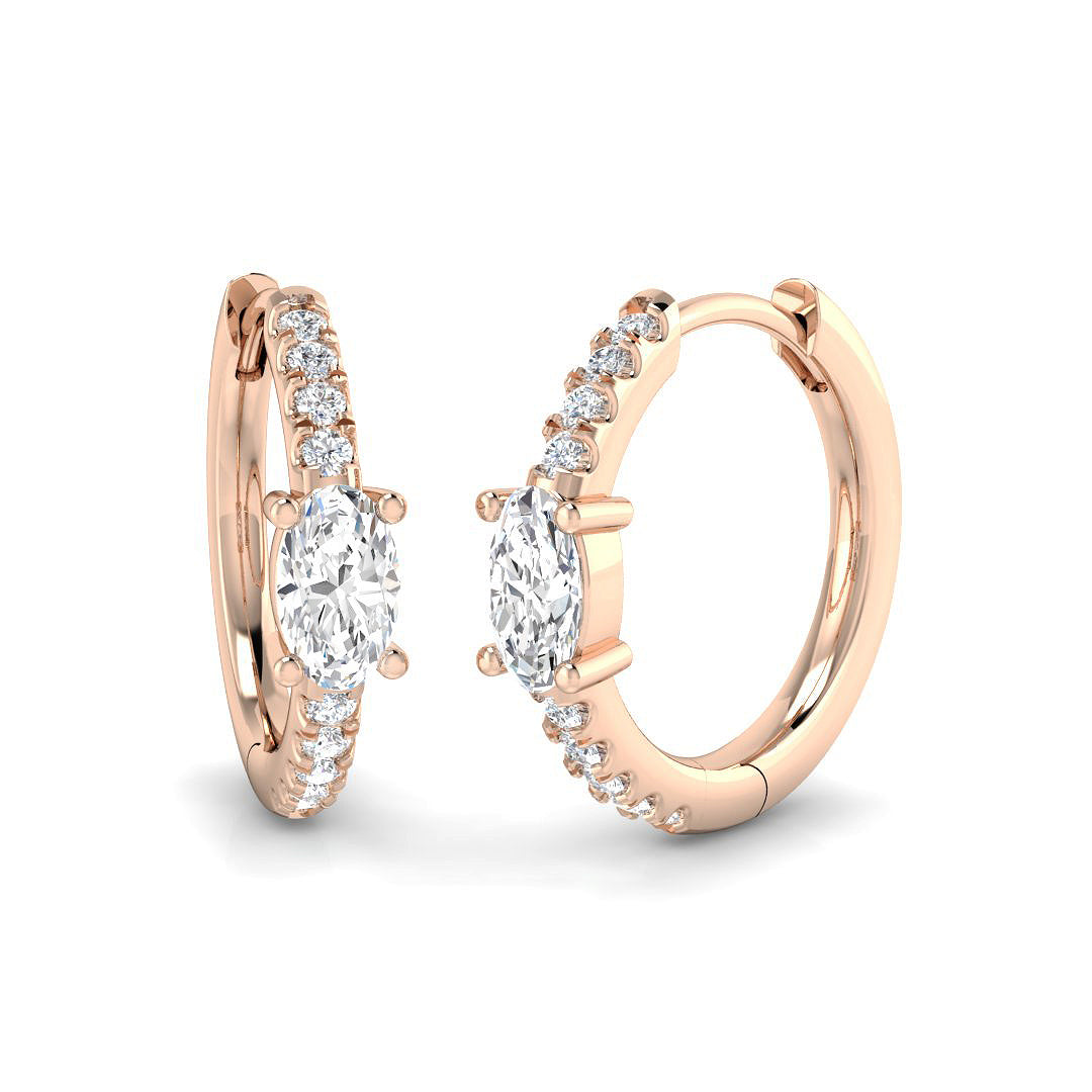 SE6944 — Earrings - 9k Rose Gold