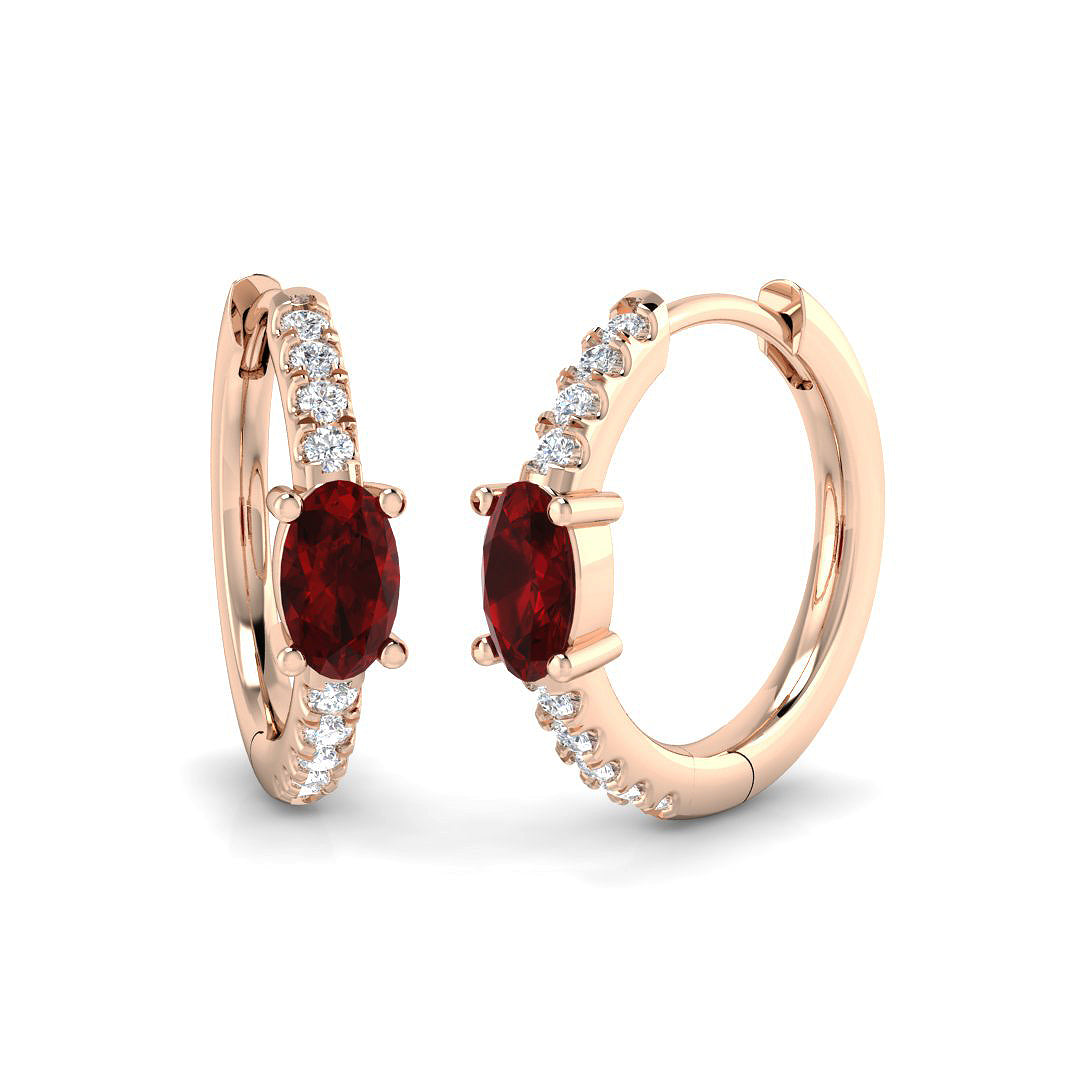 SE6944 — Earrings - 9k Rose Gold