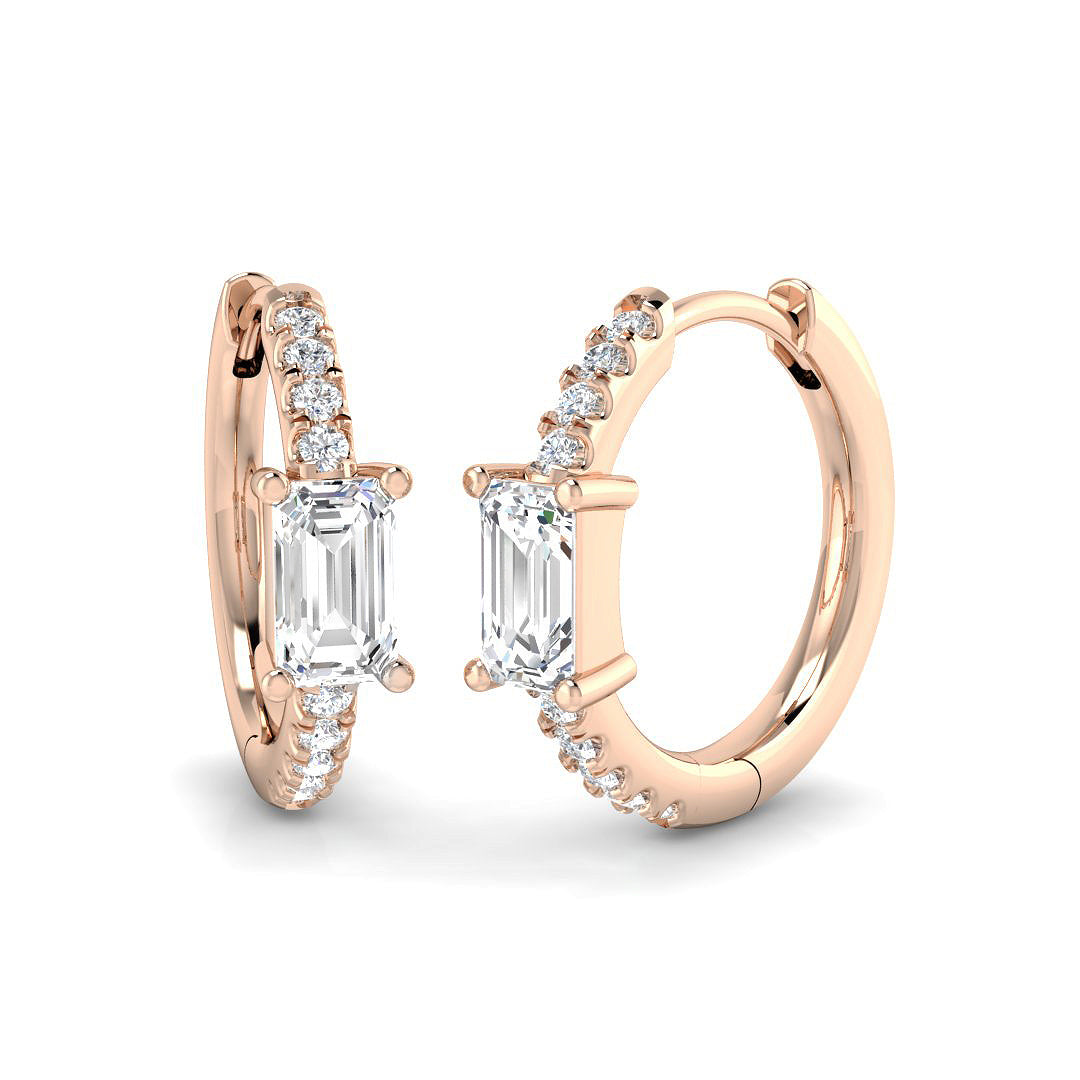 SE6945 — Earrings - 9k Rose Gold