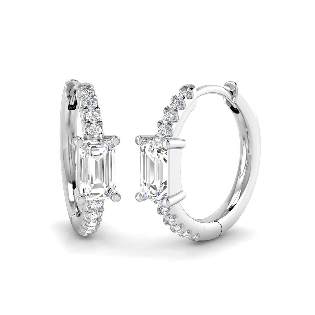SE6945 — Earrings - 9k White Gold