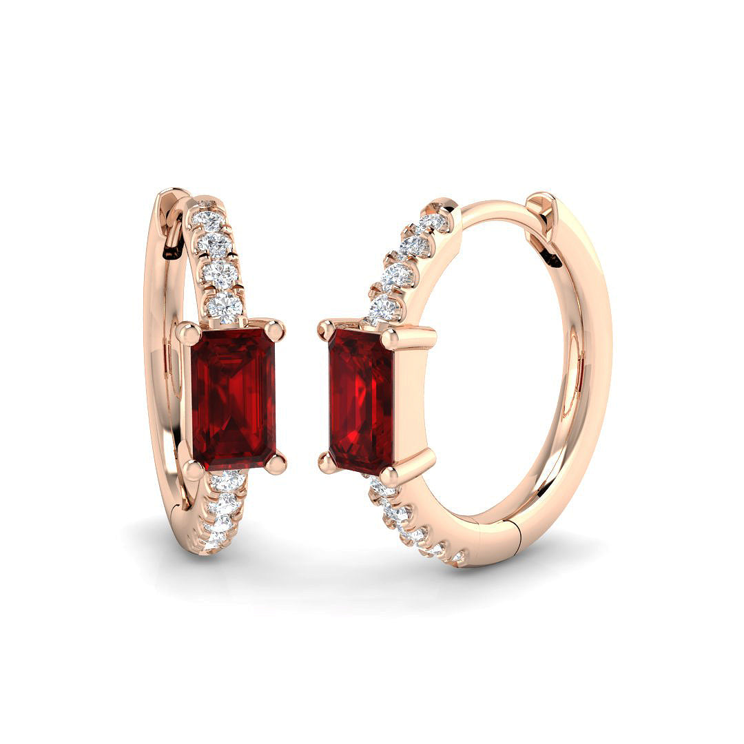 SE6945 — Earrings - 9k Rose Gold
