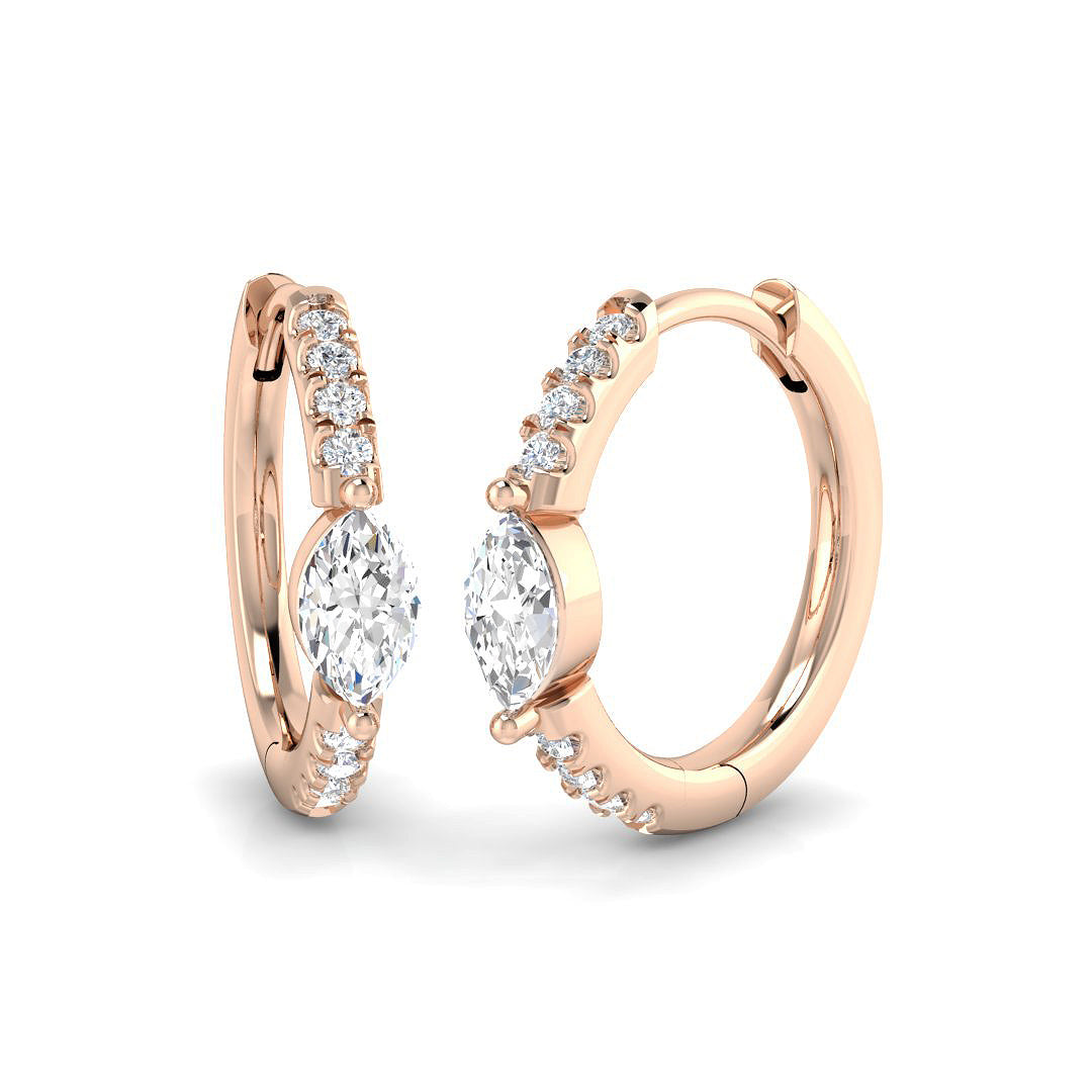 SE6946 — Earrings - 9k Rose Gold