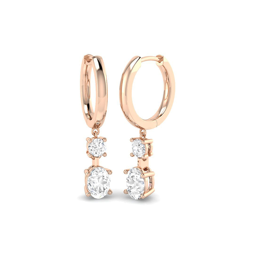SE6948 — Earrings - 9k Rose Gold