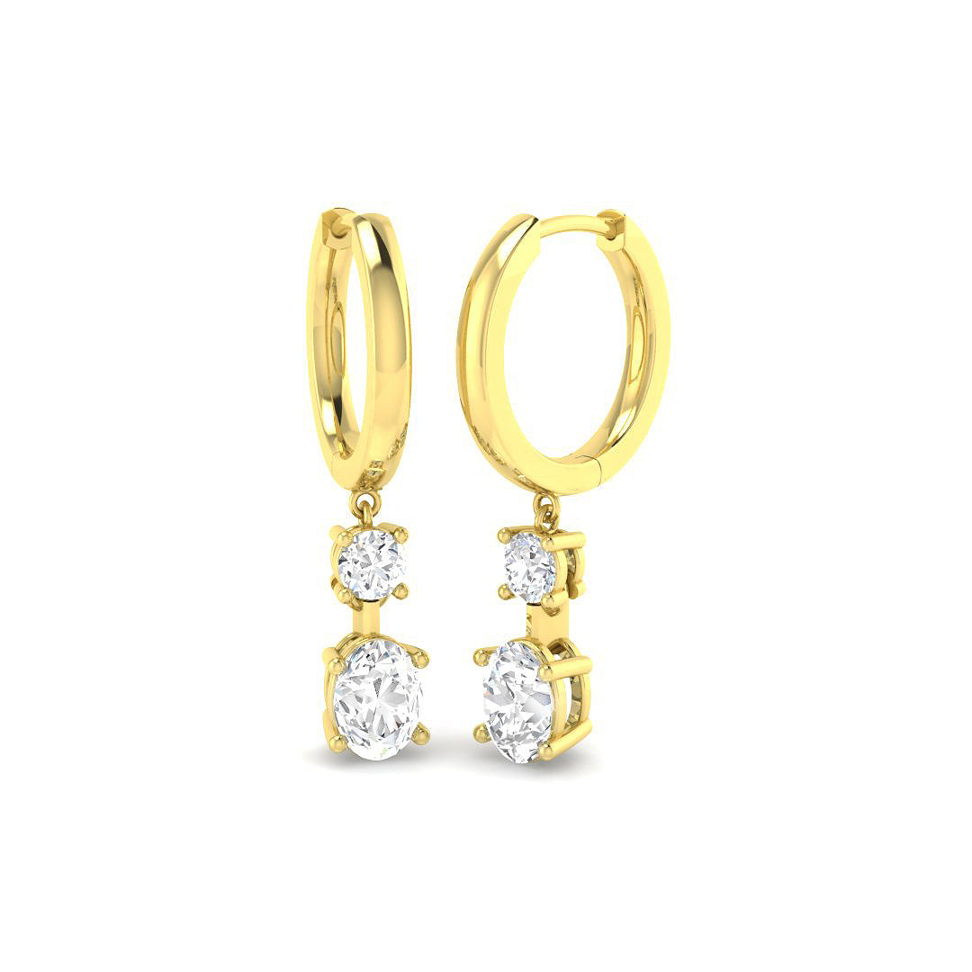 SE6948 — Earrings - 9k Yellow Gold