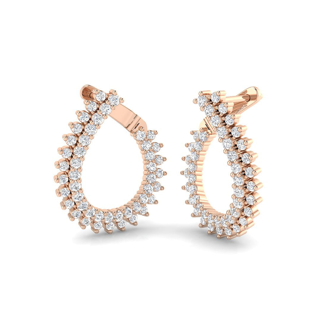 SE6949 — Earrings - 9k Rose Gold