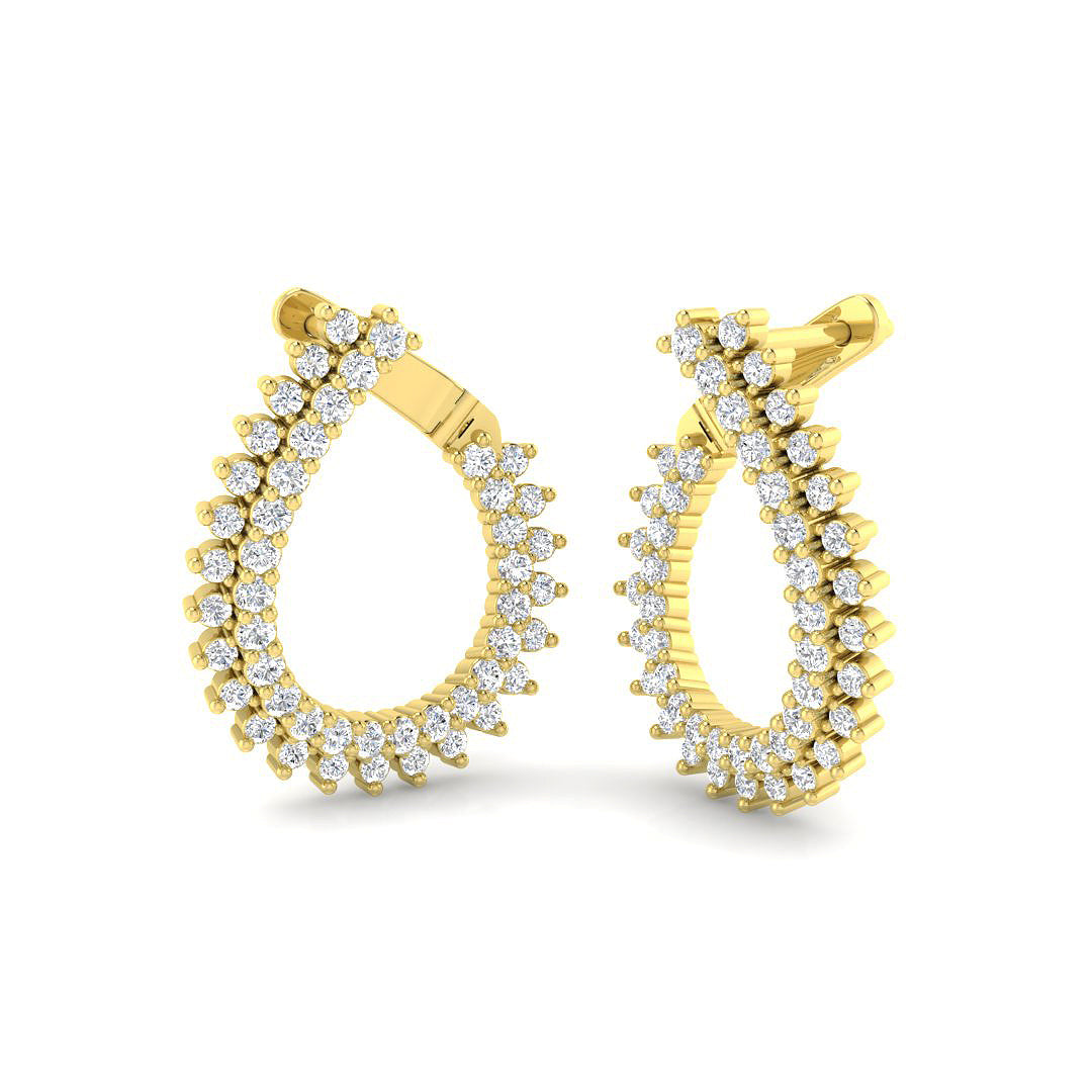 SE6949 — Earrings - 9k Yellow Gold