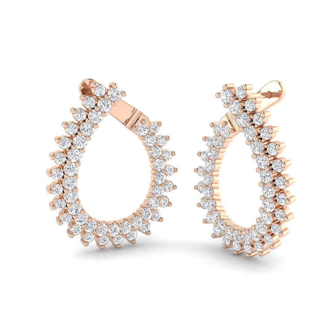 SE6950 — Earrings - 9k Rose Gold