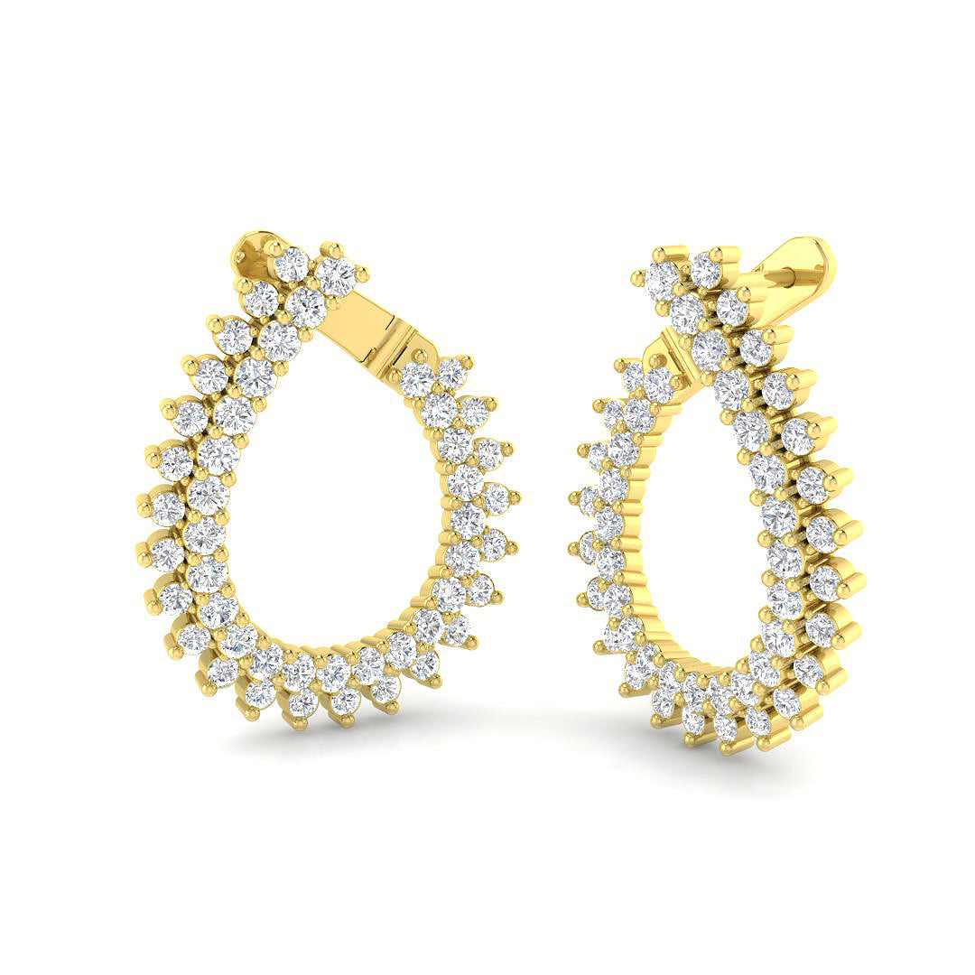 SE6950 — Earrings - 9k Yellow Gold