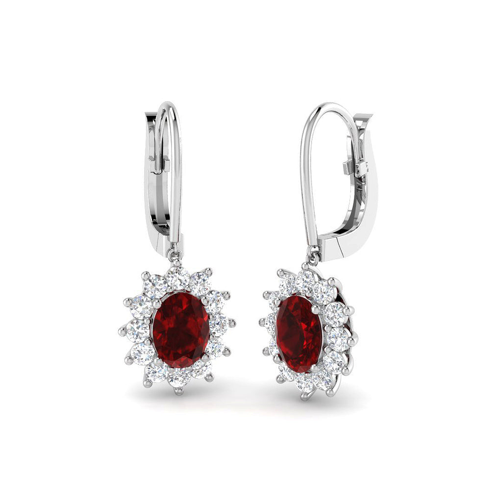 SE6951 — Earrings - 9k White Gold