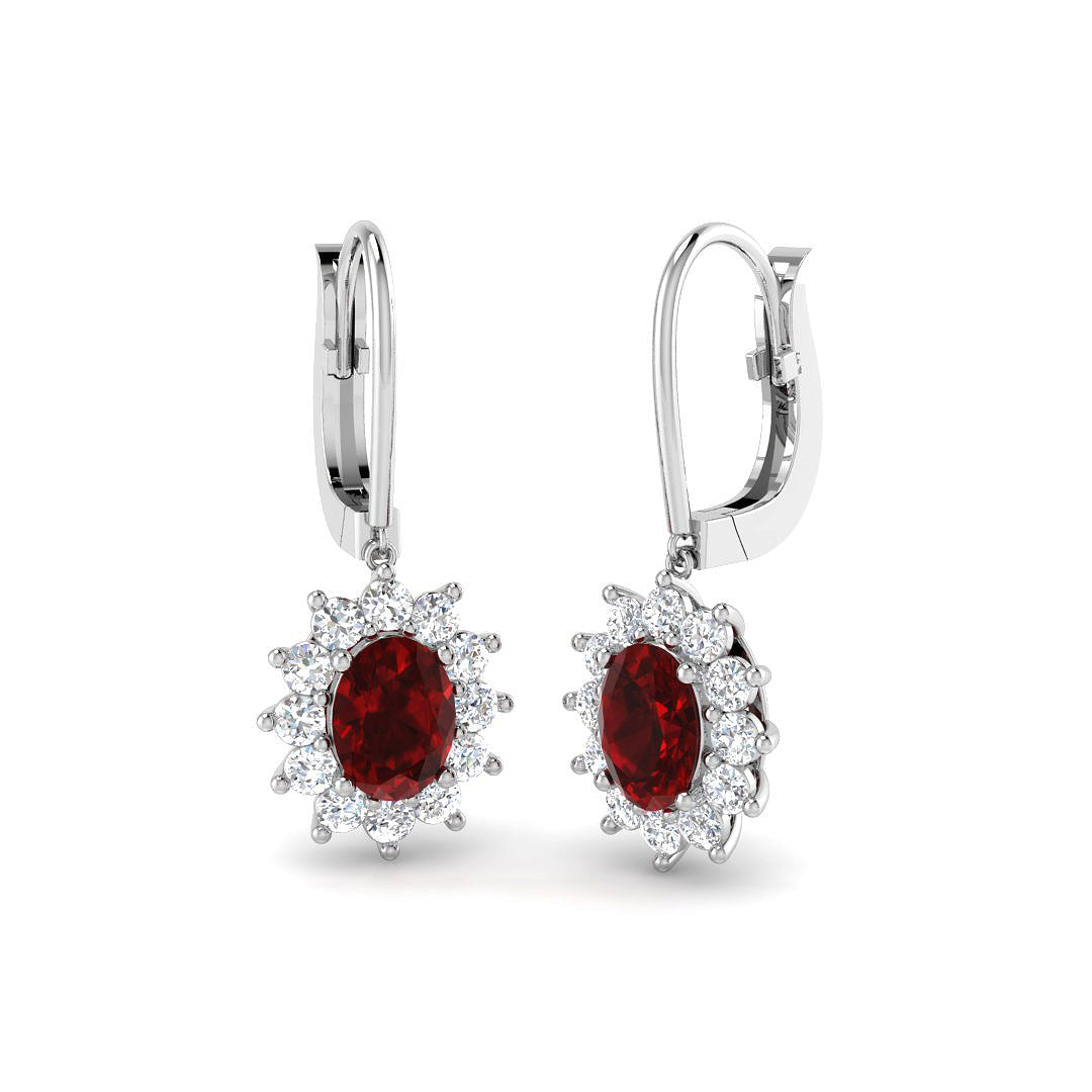 SE6951 — Earrings - 9k White Gold