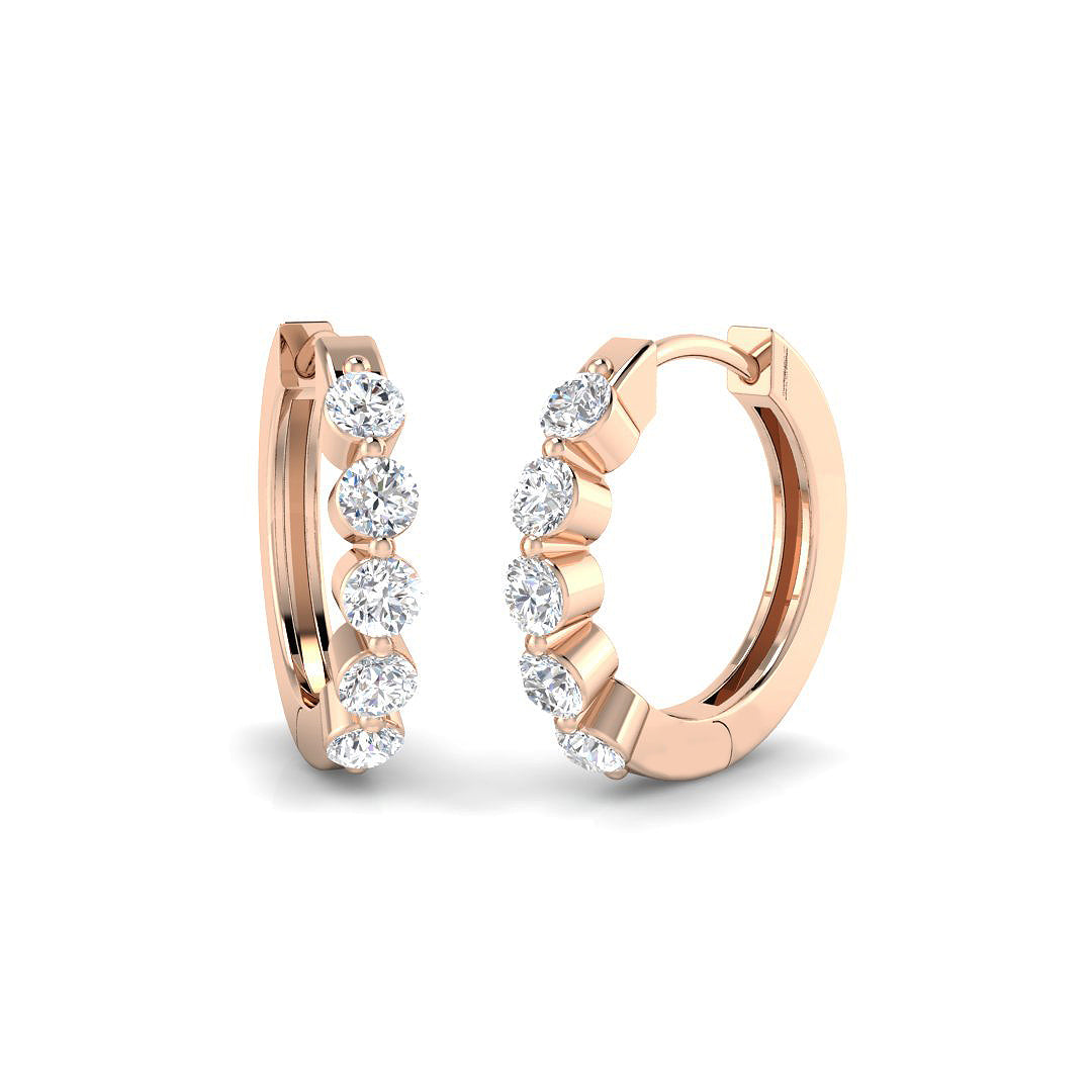 SE6952 — Earrings - 9k Rose Gold